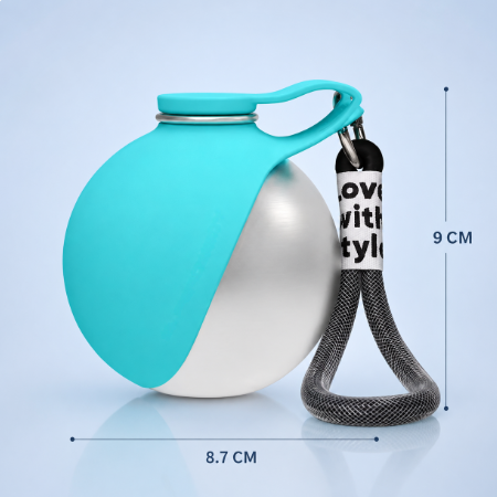 Tiffypaw ™ 2-In-1 Portable Dog Water Bottle